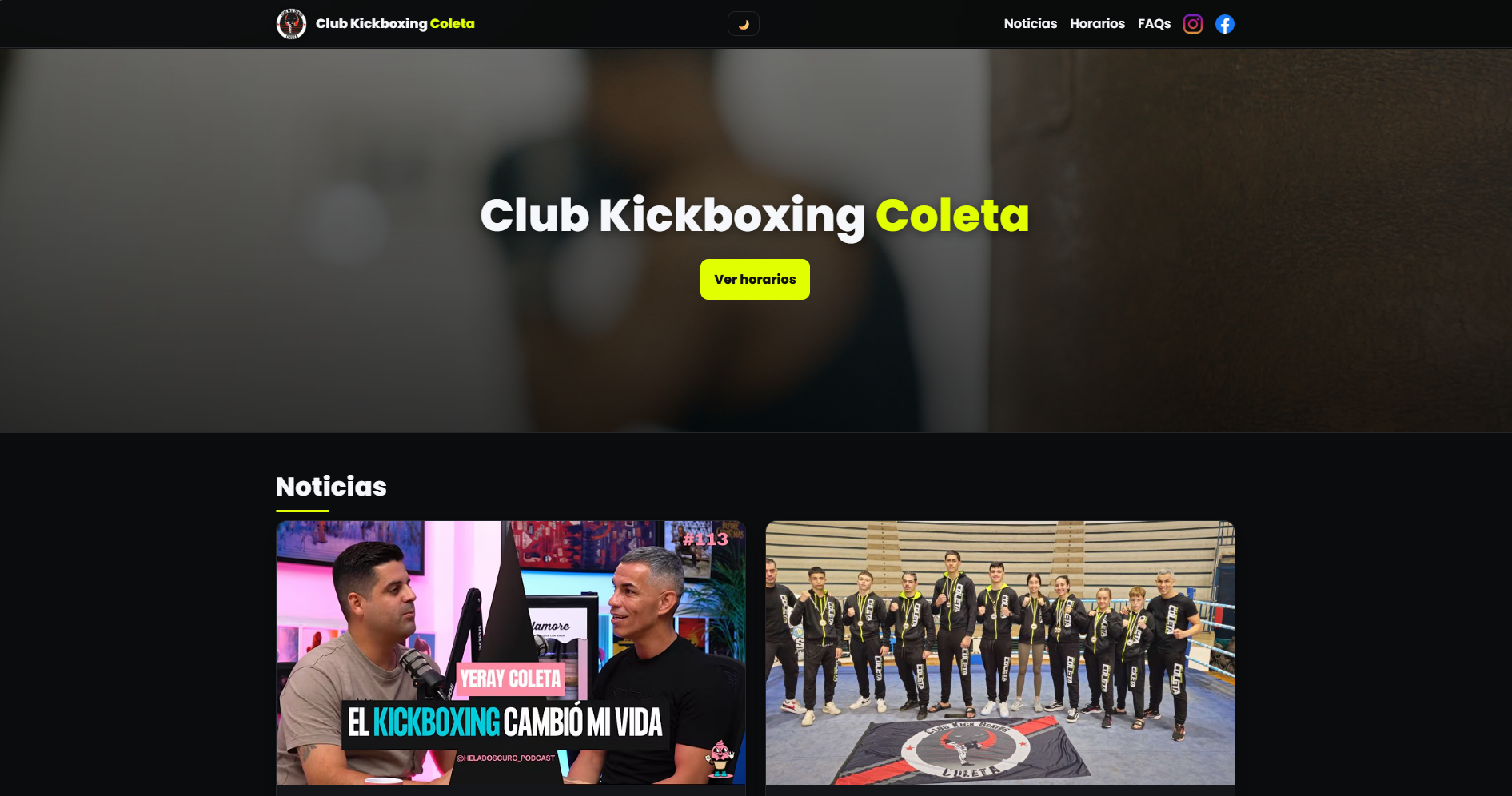 Portada del proyecto Gimnasio Deportes de Contacto